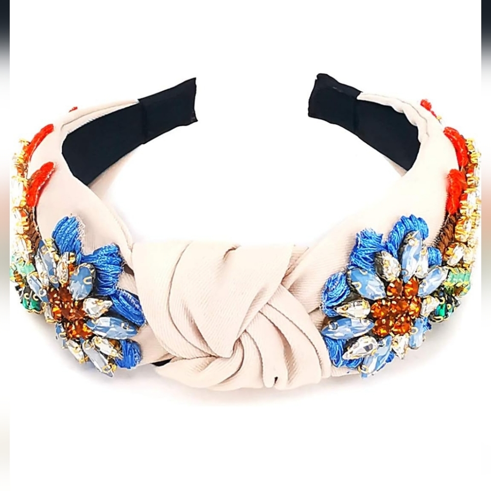 NeRhinestone, gemstone, Crystal, Headbands, Hair Hoop decor Accessories Y2K Retr - Picture 5 of 6